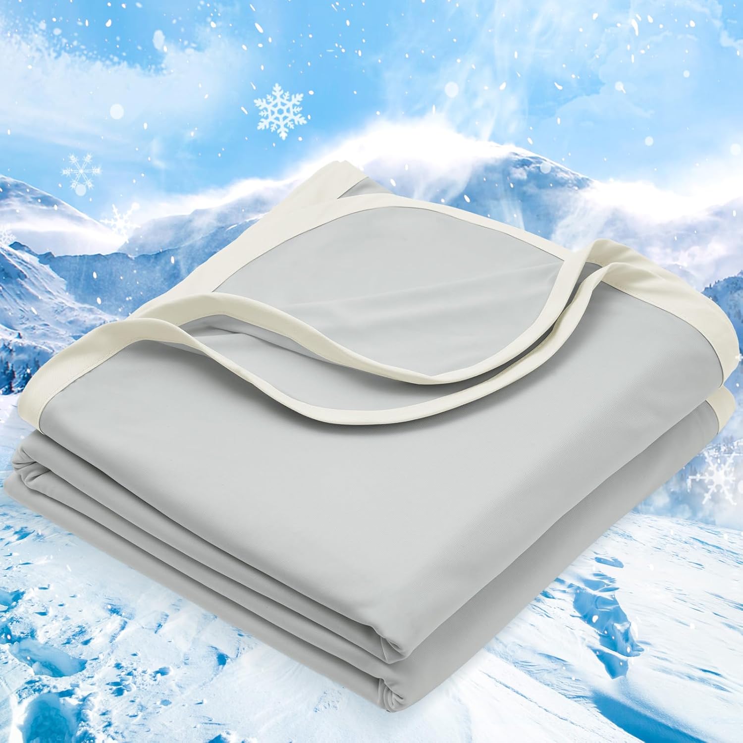 Chill Comfort | Cooling Blanket for Bed with Double-Sided Arc-Chill Technology | Lightweight Design for Refreshing Sleep 10