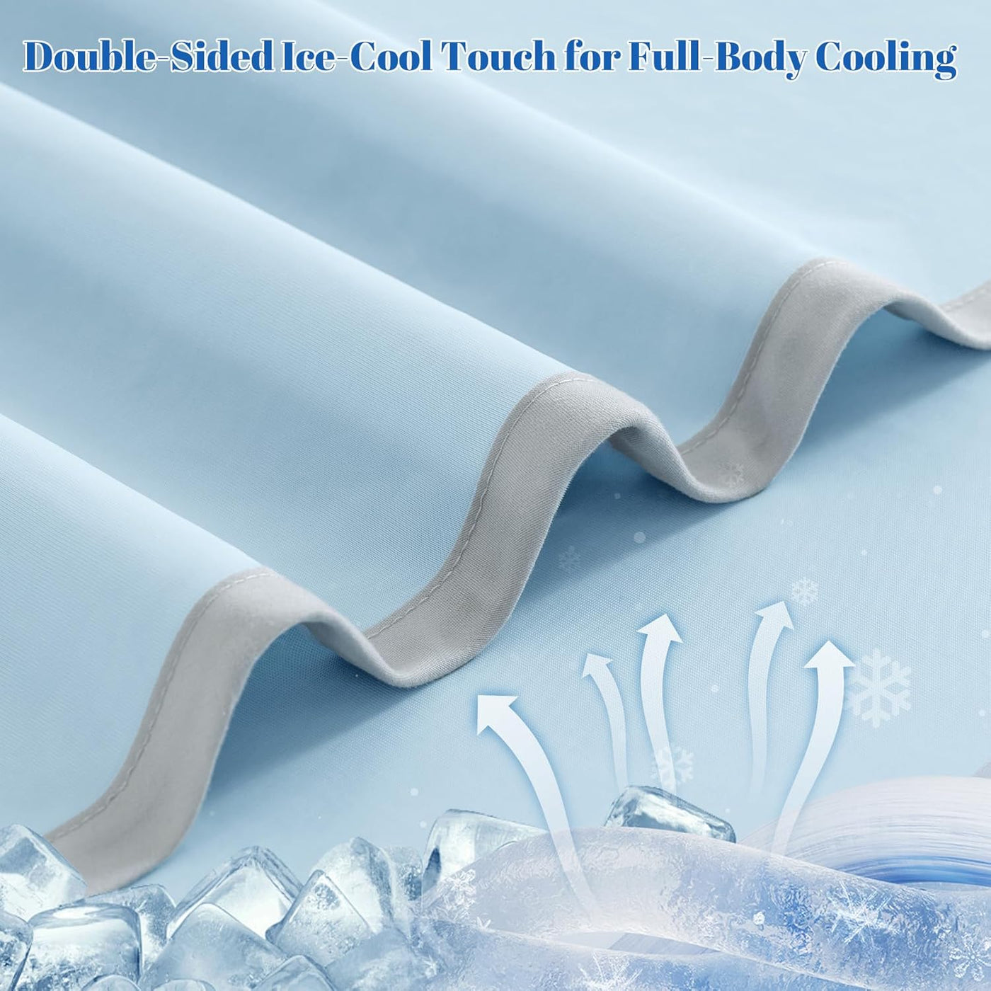 Chill Comfort | Cooling Blanket for Bed with Double-Sided Arc-Chill Technology | Lightweight Design for Refreshing Sleep 4