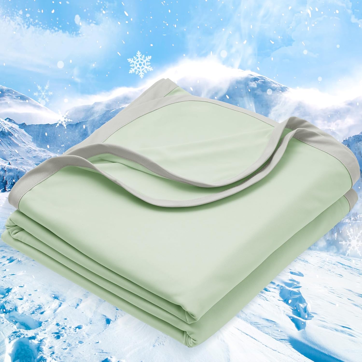 Chill Comfort | Cooling Blanket for Bed with Double-Sided Arc-Chill Technology | Lightweight Design for Refreshing Sleep 9