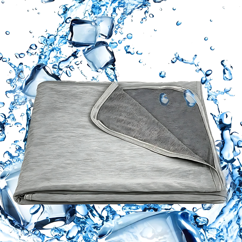 Chilluxe | Cooling Blanket for Bed with Double-Sided Fabric | Lightweight Comfort for Year-Round Relief 0