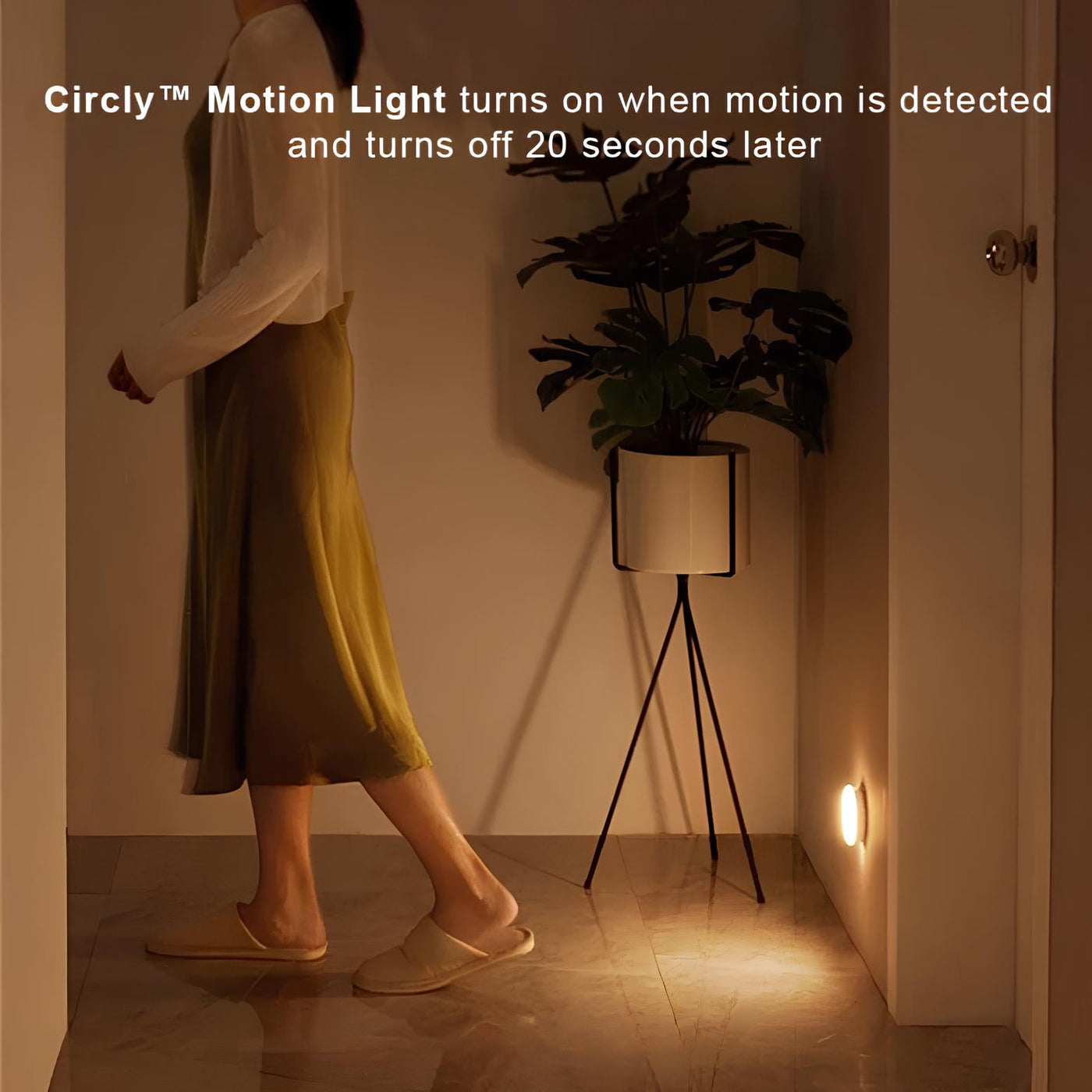 Circly | Motion Sensor Light with Energy-Saving Design | Versatile Home Illumination Solution 2