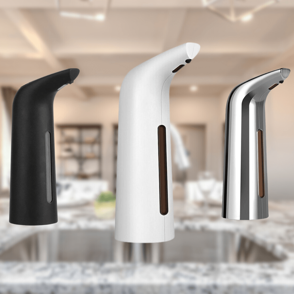 Automatic Soap Dispenser, Touchless Hand Wash Dispenser with Sensor, 400 ml Soap Dispenser, Bathroom Accessories_02