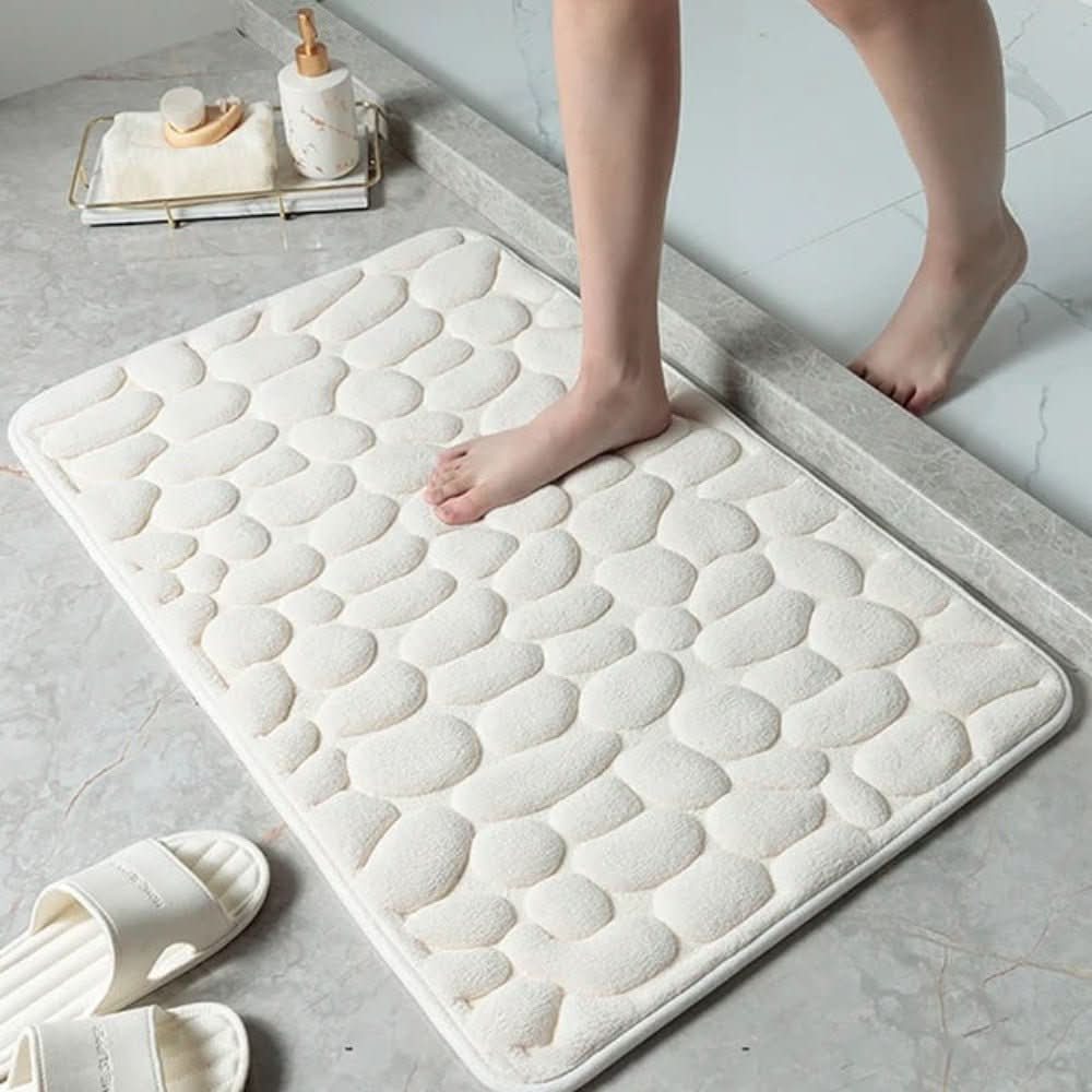 Non Slip Bath Mats, Soft Microfibre Bathroom Mat, Absorbent Bath Rug, Washable Kitchen Rug for Hallway