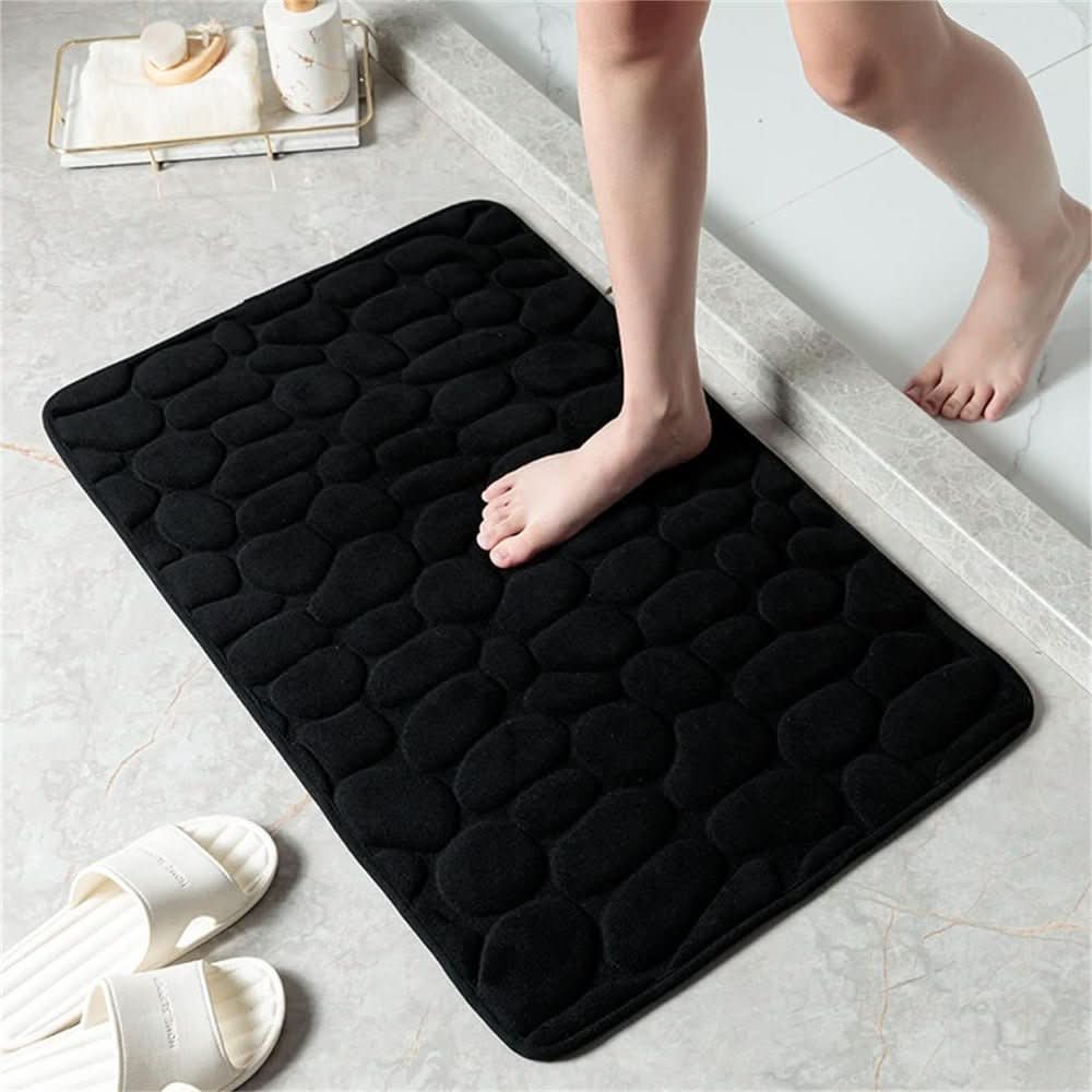 Non Slip Bath Mats, Soft Microfibre Bathroom Mat, Absorbent Bath Rug, Washable Kitchen Rug for Hallway_04