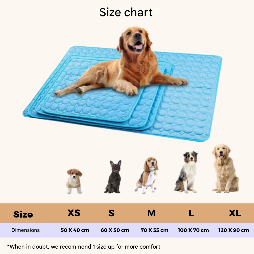 ComfortChill | Cooling Dog Mat with 4X Cooling Power | Durable Design for Hot Weather Relief 7
