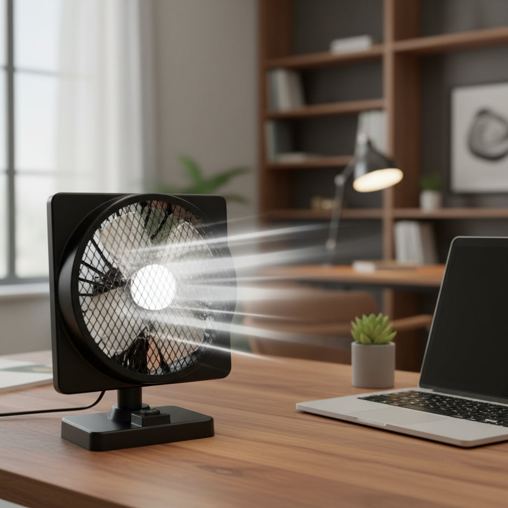 Comfort Breeze | 12V USB Car Fan with 360° Adjustable Direction | Efficient Airflow for Refreshing Travel 4