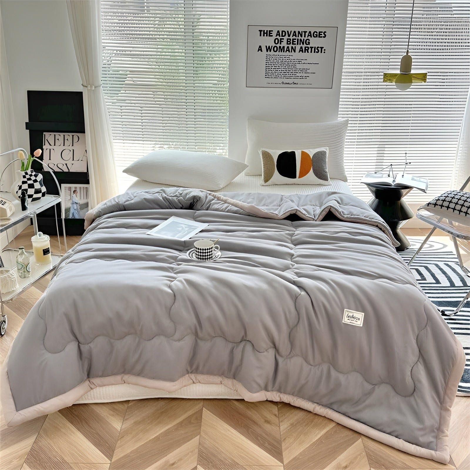 Comfort Collection | Ultra-Lightweight Duvet with Cooling Fibers | Breathable Summer Comforter for Restful Sleep 10