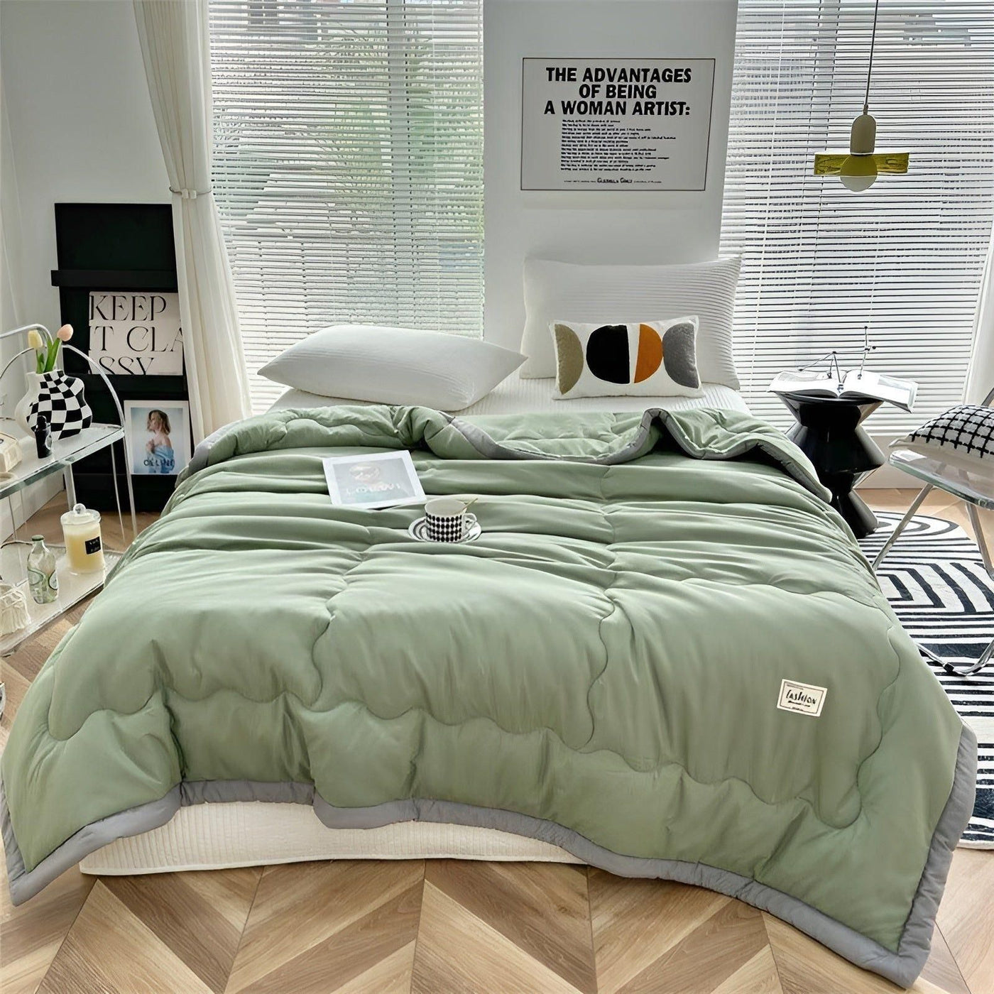 Comfort Collection | Ultra-Lightweight Duvet with Cooling Fibers | Breathable Summer Comforter for Restful Sleep 4