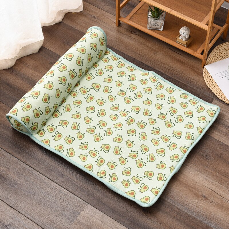 Comfort Haven | Self-Cooling Dog Bed with Plush Pillow | Easy-Clean Design for Ultimate Relaxation