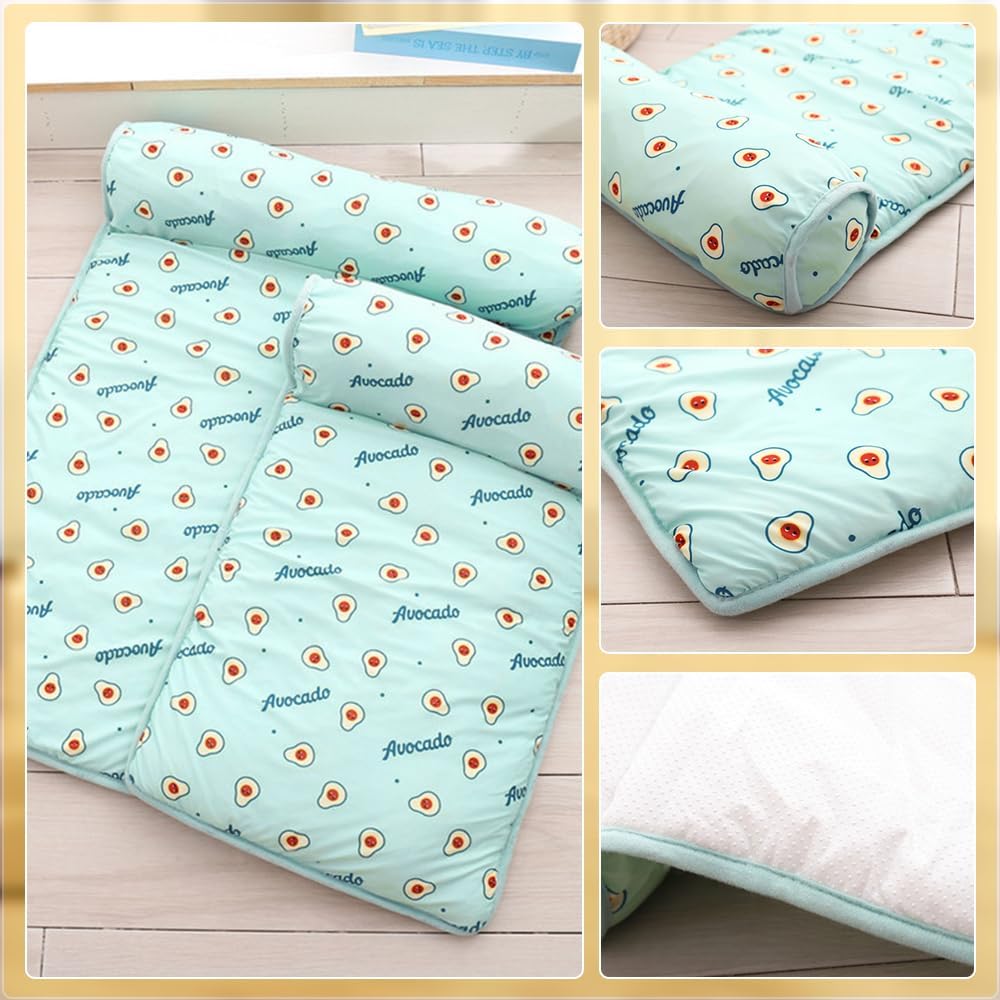 Comfort Haven | Self-Cooling Dog Bed with Plush Pillow | Easy-Clean Design for Ultimate Relaxation 2