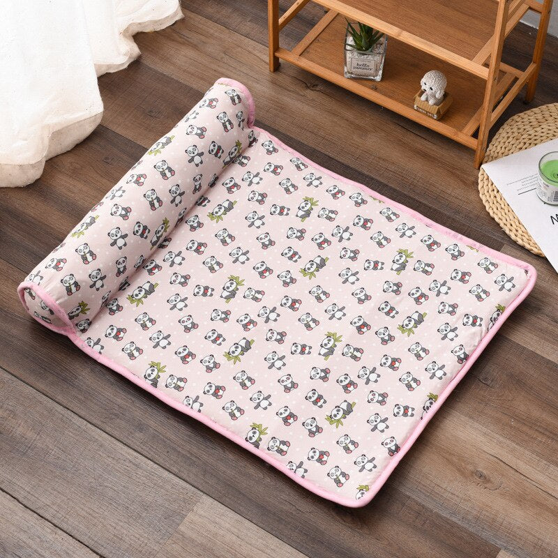 Comfort Haven | Self-Cooling Dog Bed with Plush Pillow | Easy-Clean Design for Ultimate Relaxation 7
