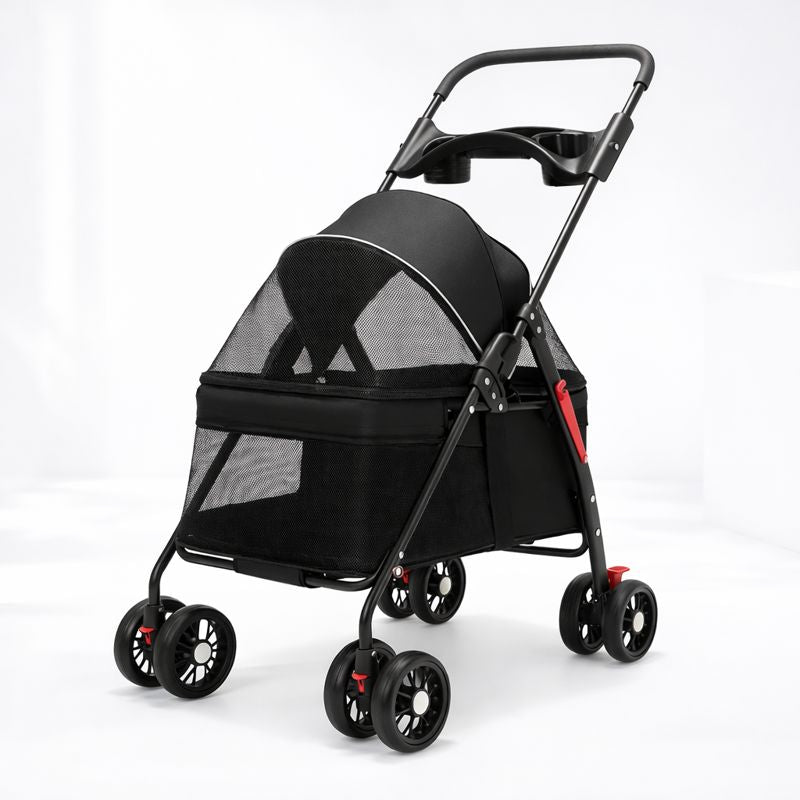 Comfort Pet Gear | Dog Stroller with Lightweight Frame & Breathable Mesh | Easy Travel for Small Dogs 9