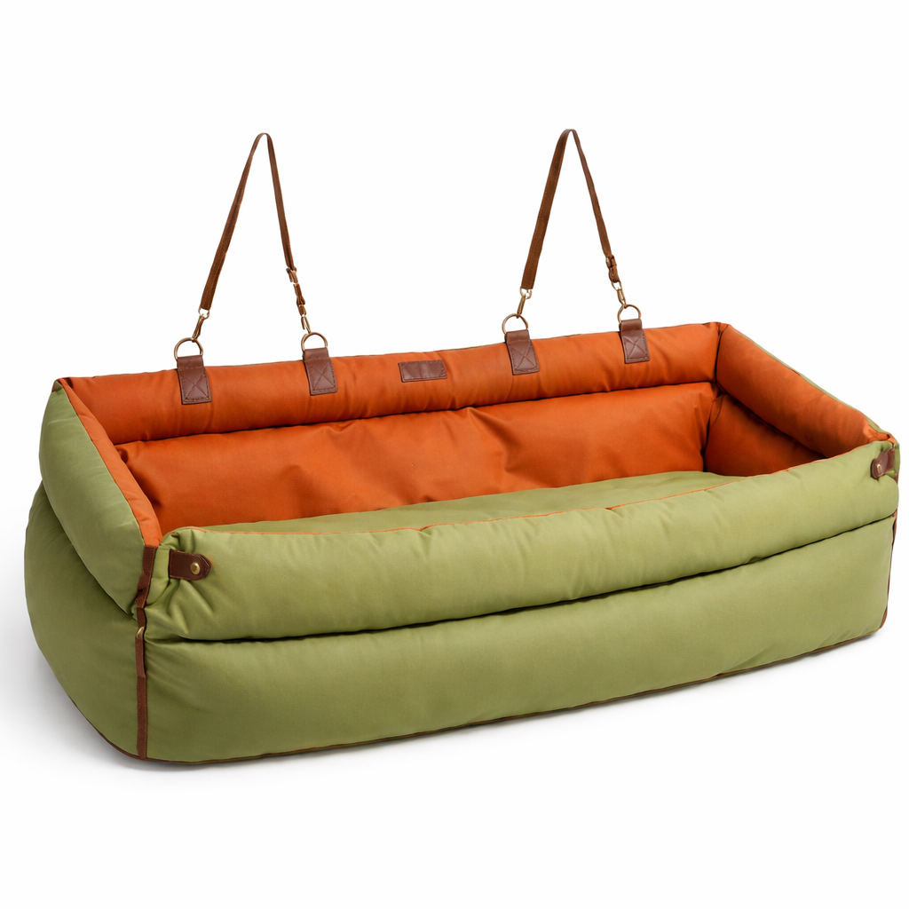 Comfort Pet | Dog Booster Seat with Waterproof Design | Elevated Car Seat for Safe Travel