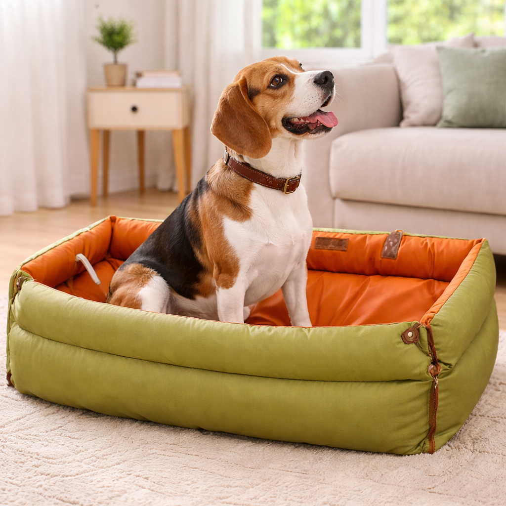 Comfort Pet | Dog Booster Seat with Waterproof Design | Elevated Car Seat for Safe Travel 7