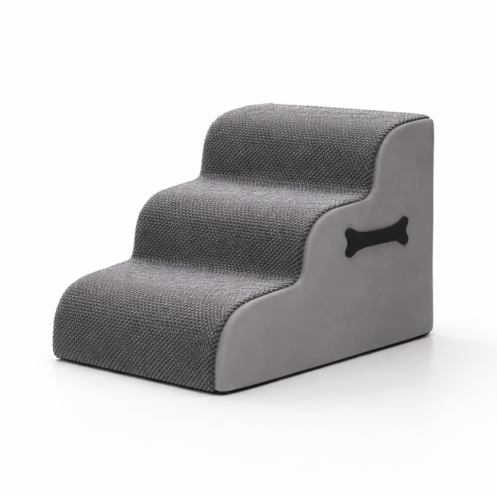 Comfort Steps | Dog Stairs for Bed with Gentle Ramp Design | Non-Slip Pet Steps for Joint Support