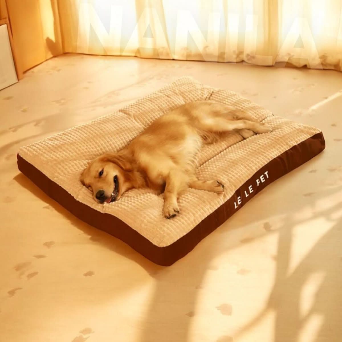 Orthopaedic Dog Bed with Removable Washable Cover, Firm Foam Dog Mattress, Dog Bed for Small to Large Dogs up to 50 kg_02