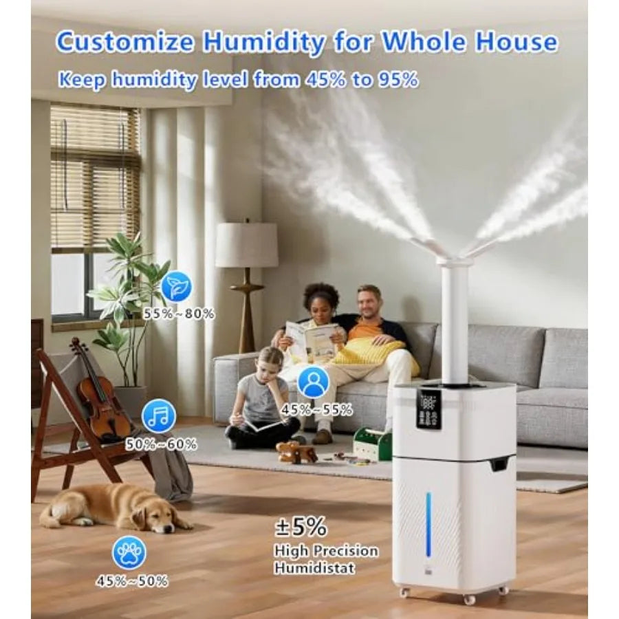 Commercial Series | Cool Mist Humidifier with 30L Capacity | Quiet Operation for Large Rooms up to 4200 sq ft 5