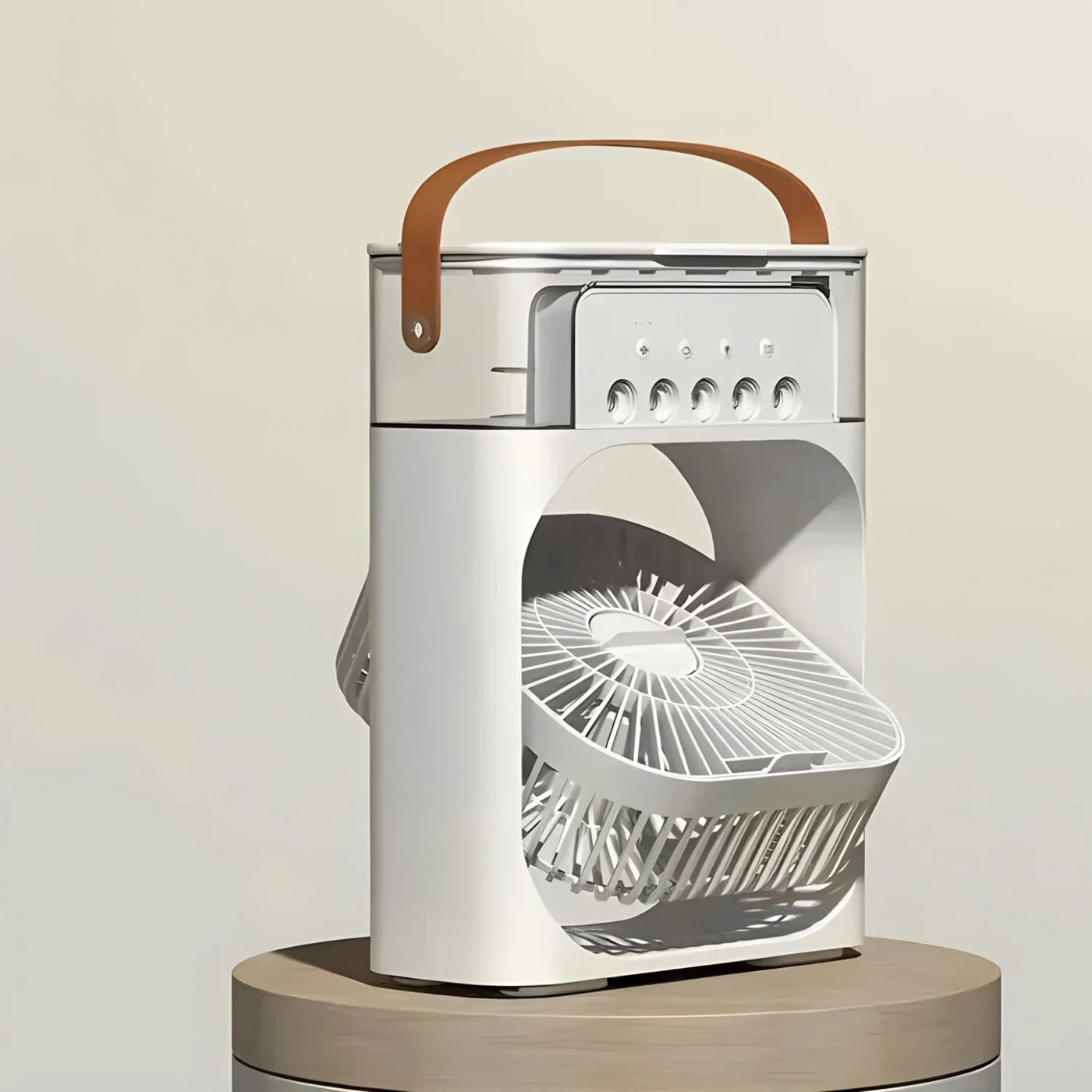 Compact Air Cooler | Portable Air Conditioner with Custom Airflow | 3-in-1 Humidifier for Everyday Comfort 3