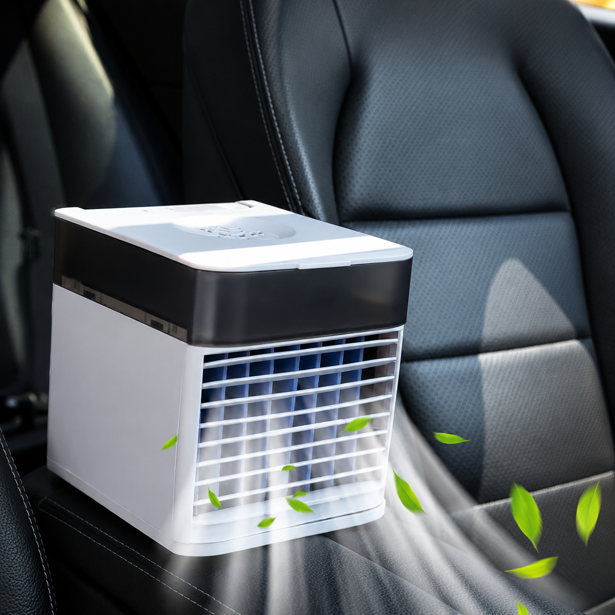 Compact Car Cooler | 12V Cooler for Car with Evaporative Cooling | Portable Solution for Vehicle Comfort