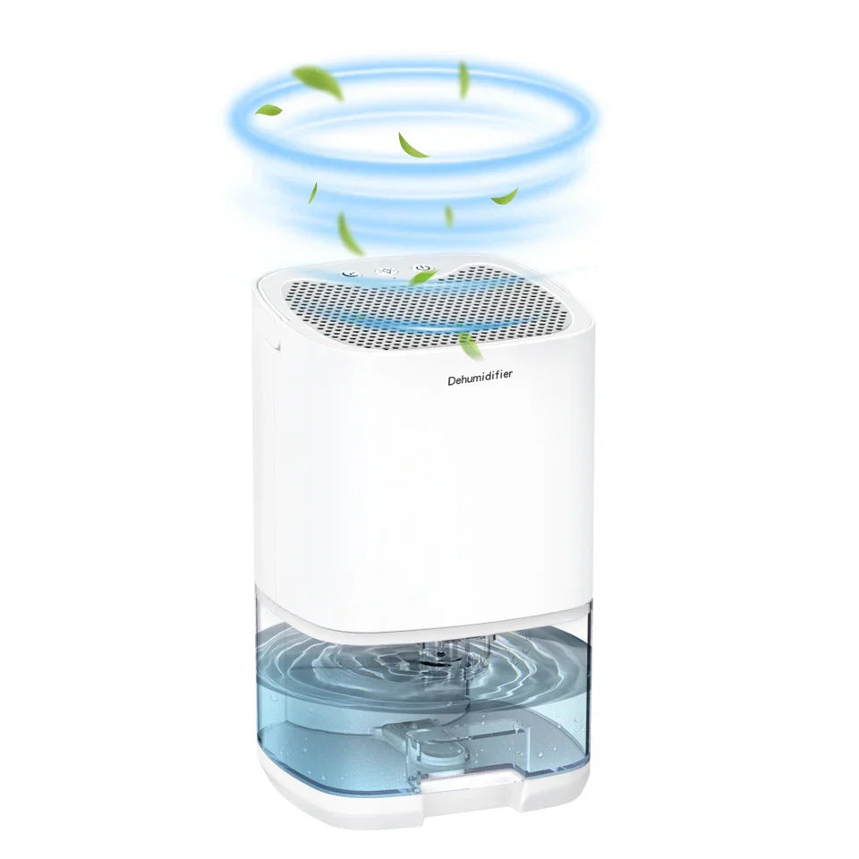 Compact Dehumidifier | Small 1000ml Model with Air Filter & Night Light | Perfect for Fresh, Drier Air 0
