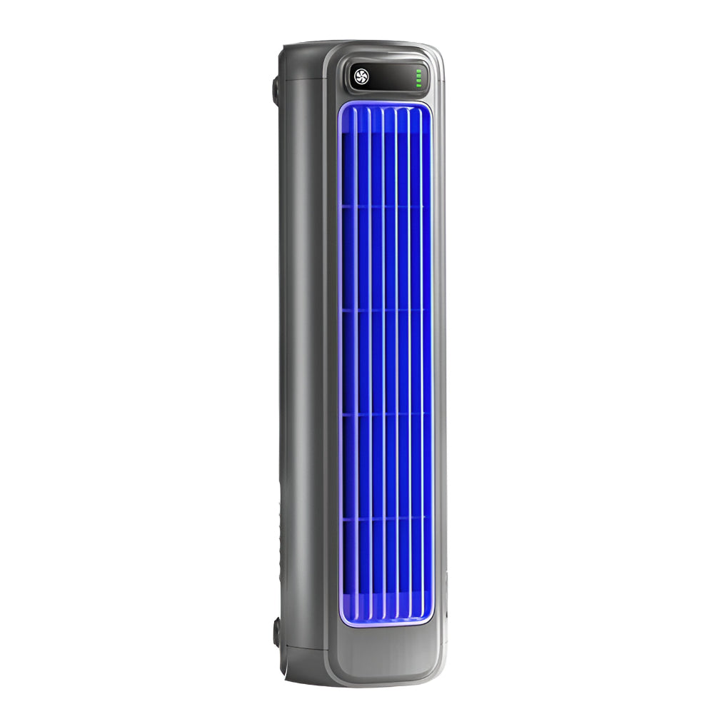 Compact Desk Fan | Portable Tower Fan with 3 Speed Settings | Space-Saving Design for Home and Office 3