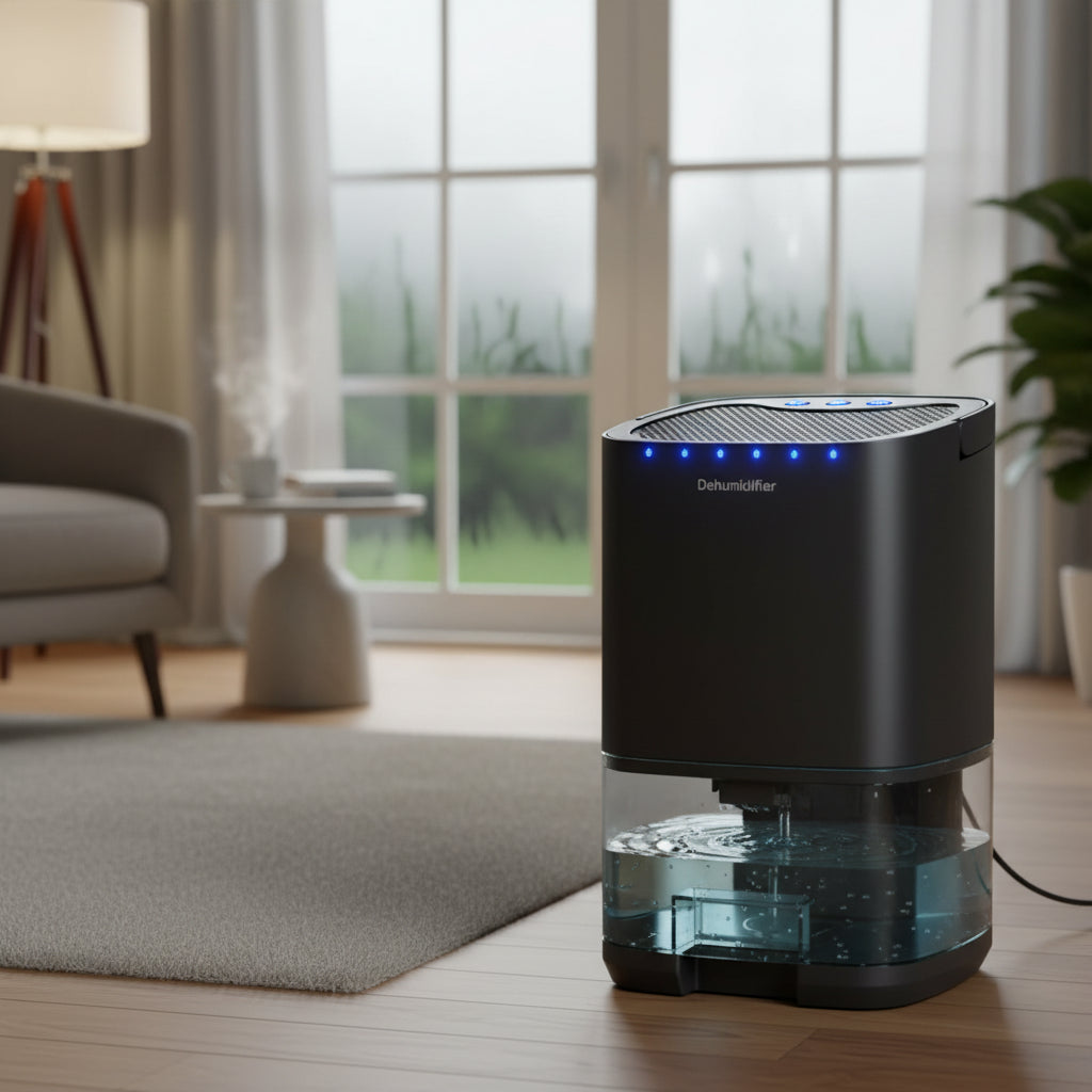 Compact Home Dehumidifier | Energy-Efficient Moisture Control for Healthy Living
