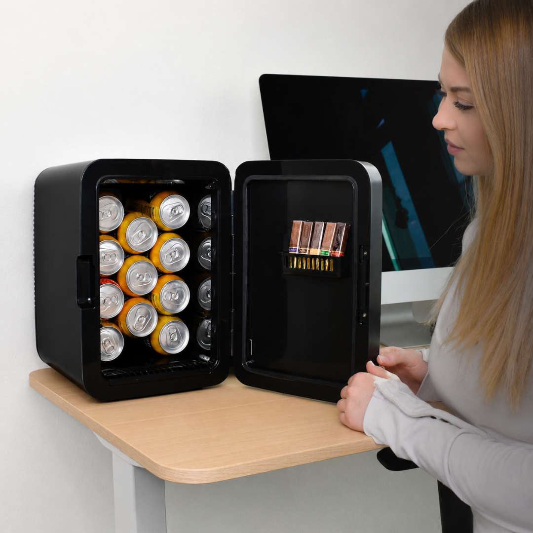 Compact Mini Fridge | Portable Small Fridge with Easy Cooling | Ideal Skincare Fridge for Home and Travel 2