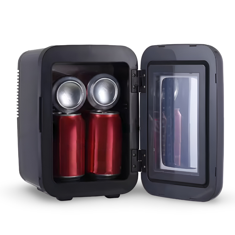 Compact Mini Fridge | Small Refrigerator with Freezer Section | Ideal for Bedrooms and Travel 3