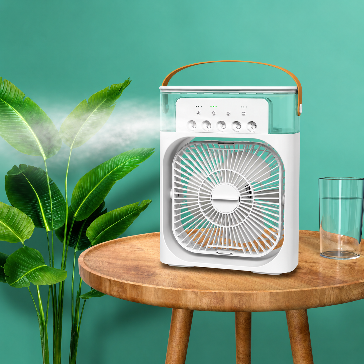 Compact Portable AC Unit with Evaporative Cooling & Remote Control for Personal Comfort 3