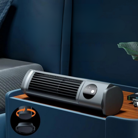 Compact Portable Air Conditioner | 3 Adjustable Speeds & Whisper-Quiet Operation for Instant Cooling Comfort 3