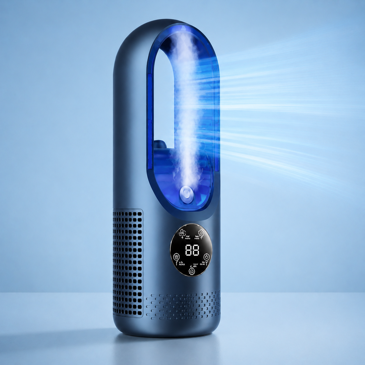 Compact Portable Air Conditioner | Bladeless Desk Cooling Fan for Personal Comfort 5