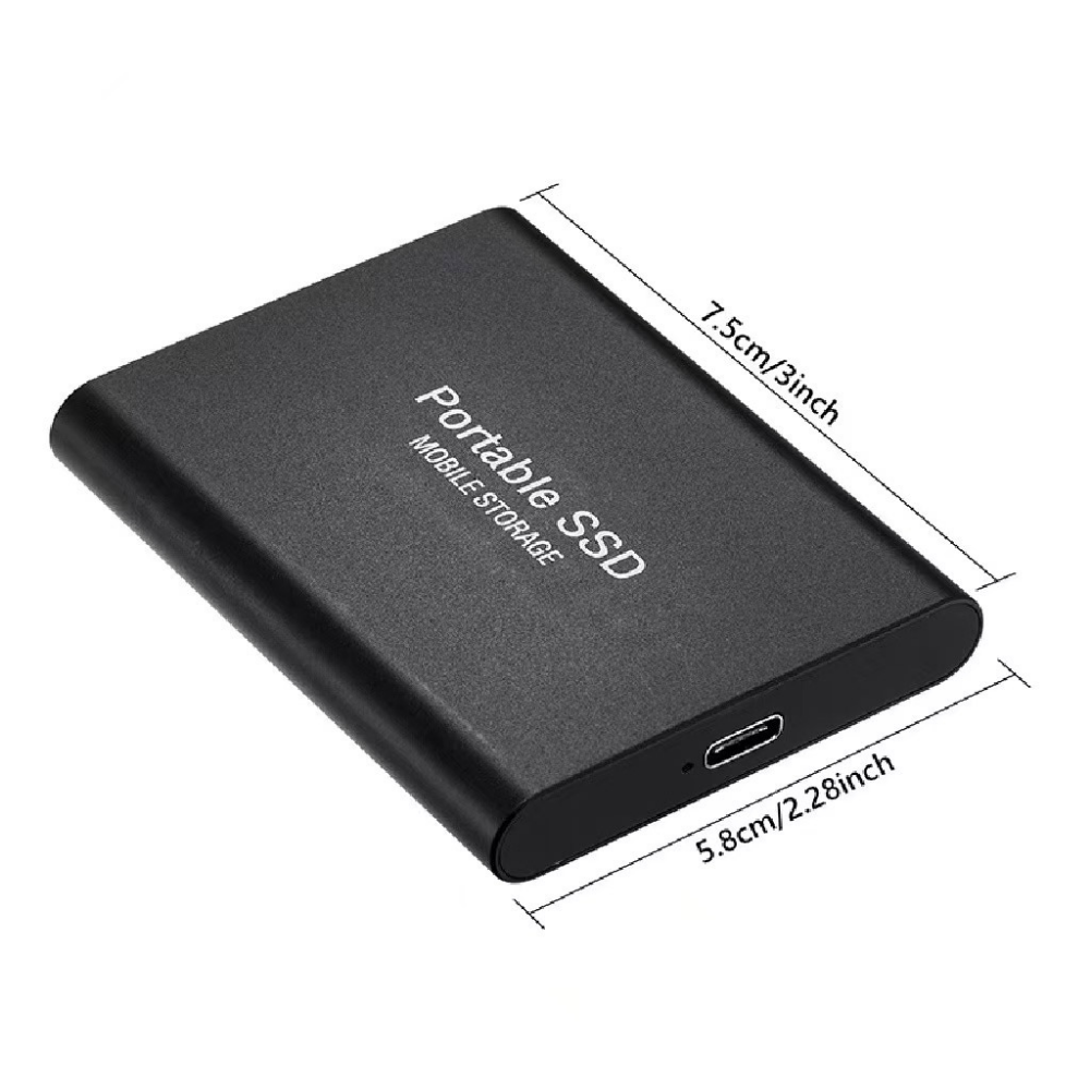 Compact Series | Portable SSD External Hard Drive with Fast Transfer Speed | Lightweight Storage for Photos and Videos 2