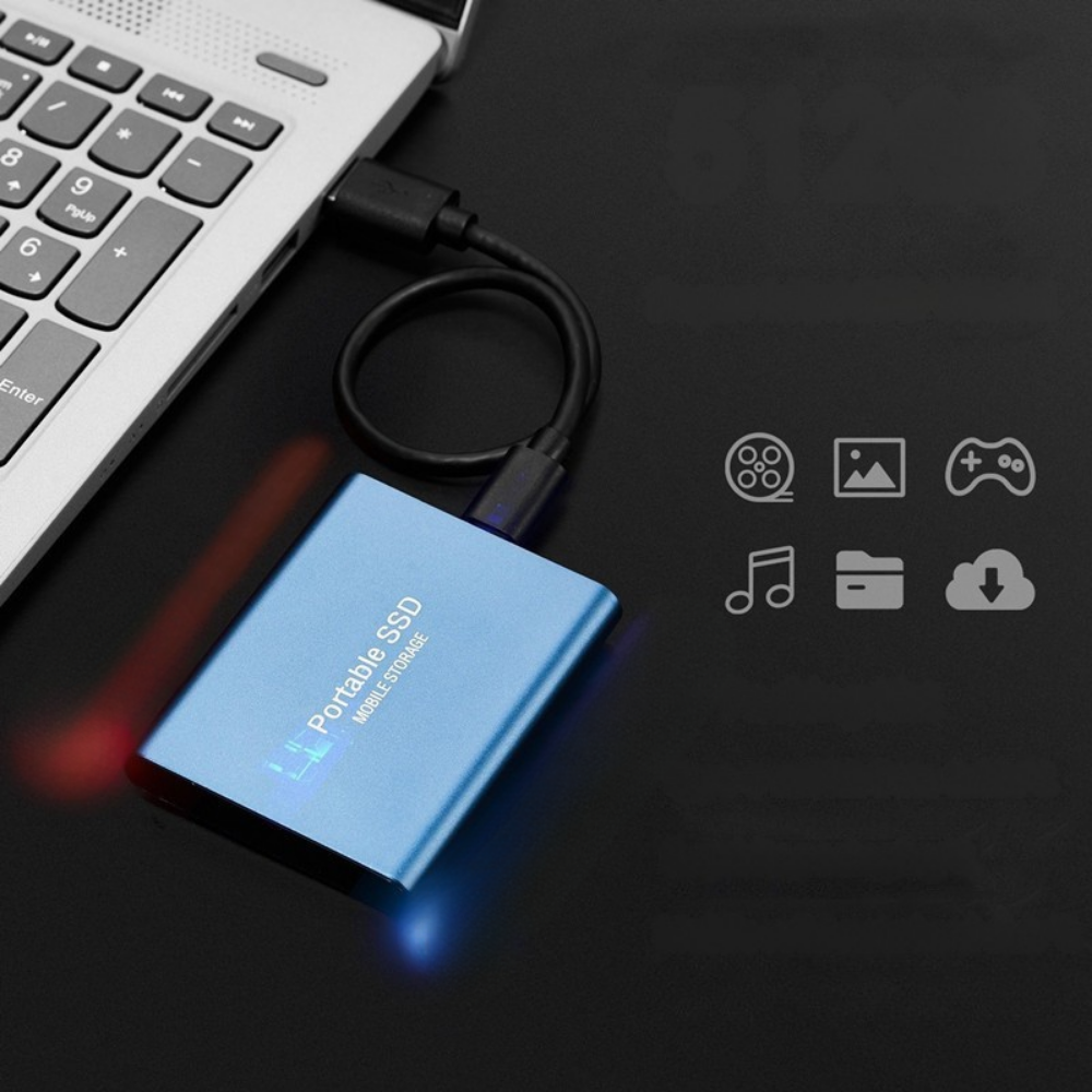 Compact Series | Portable SSD External Hard Drive with Fast Transfer Speed | Lightweight Storage for Photos and Videos 4