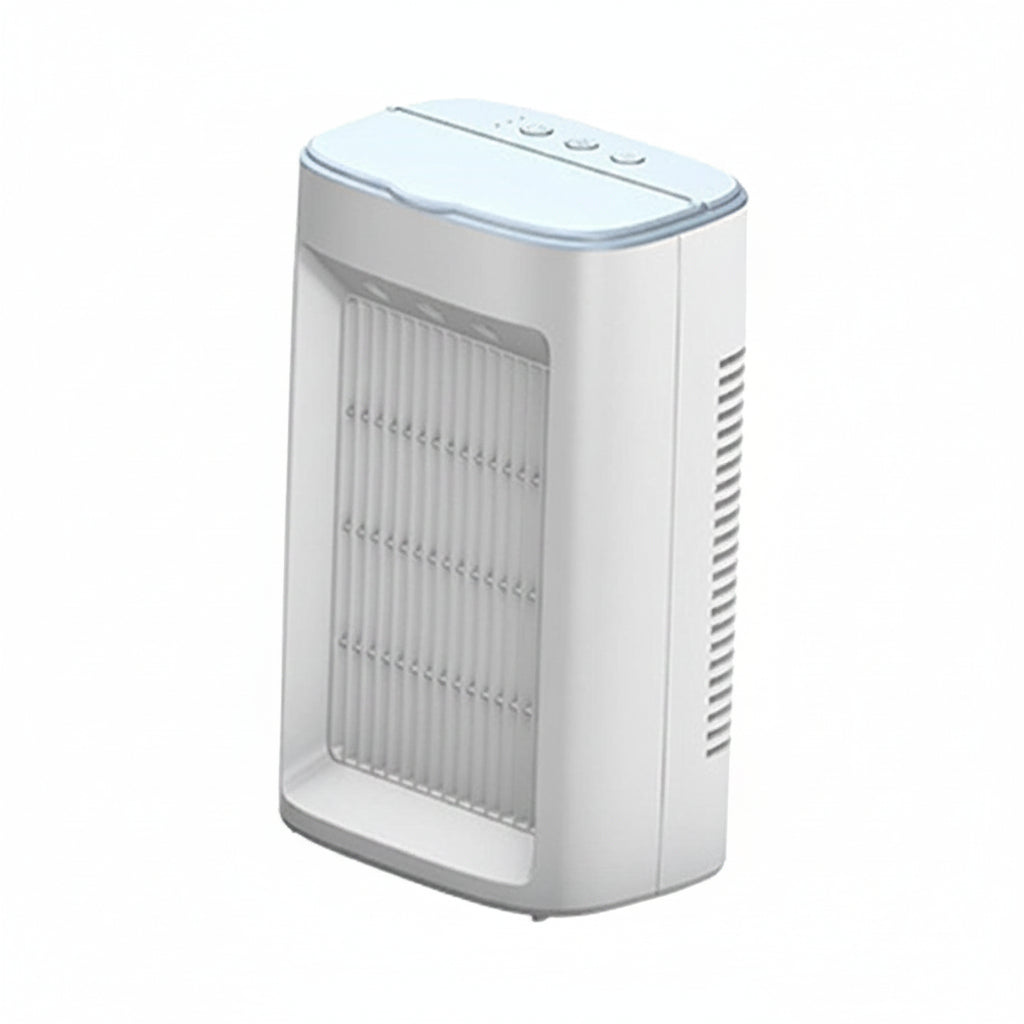 Compact USB Air Cooler | 3-Speed Humidifier Fan with 200ml Water Tank for Personal Comfort 1