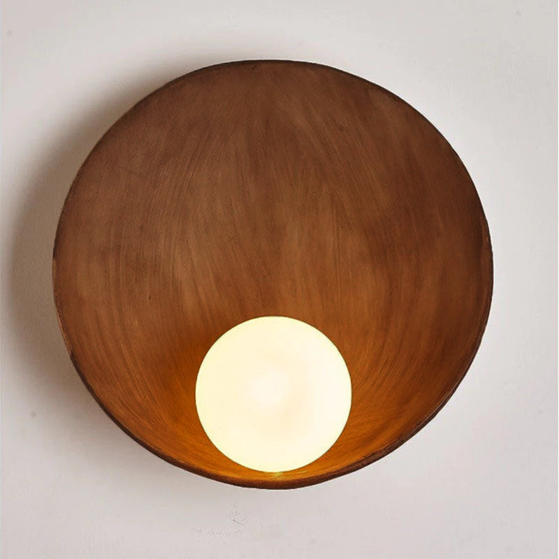 Contemporary Glass Wall Sconce | Round Design with Soft Ambient Lighting | Elegant Accent for Modern Interiors 1