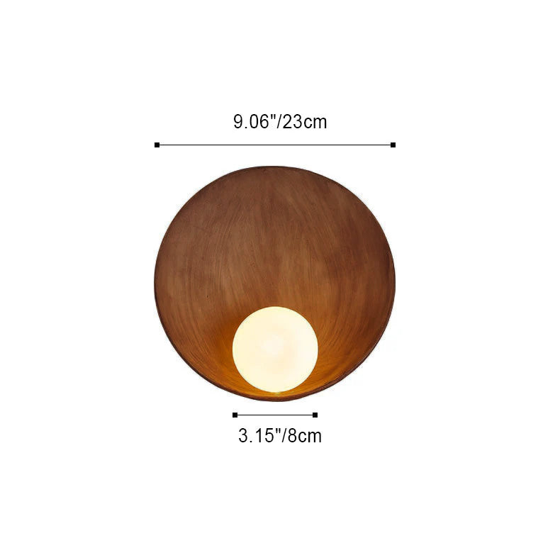 Contemporary Glass Wall Sconce | Round Design with Soft Ambient Lighting | Elegant Accent for Modern Interiors 8