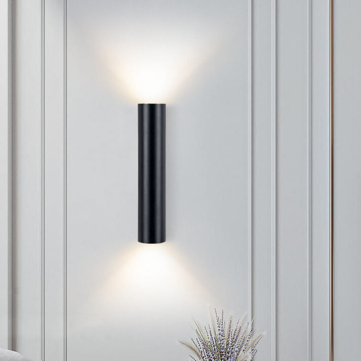 Contemporary LED Wall Sconce Lighting with Warm Illumination | Cylindrical Design for Modern Interiors 4
