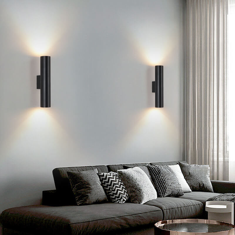 Contemporary LED Wall Sconce Lighting with Warm Illumination | Cylindrical Design for Modern Interiors 5