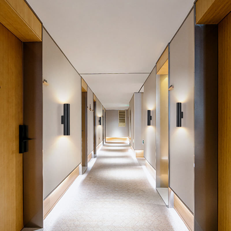 Contemporary LED Wall Sconce Lighting with Warm Illumination | Cylindrical Design for Modern Interiors 6