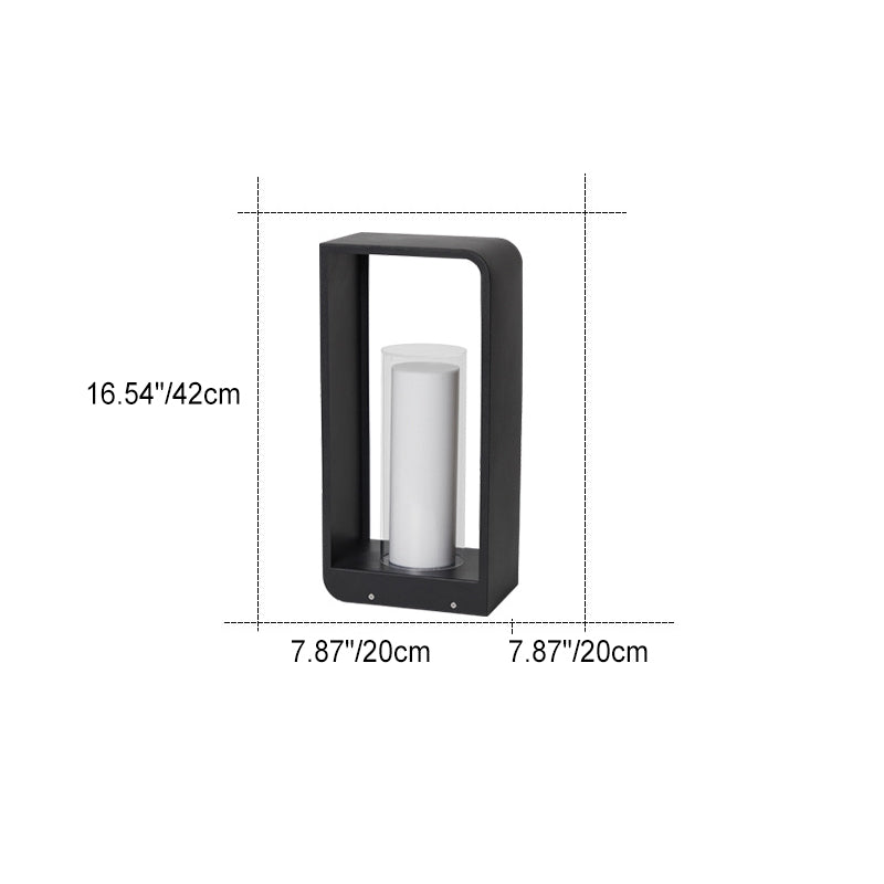 Contemporary Outdoor LED Light | Waterproof Solar & Wired Options for Versatile Illumination 6