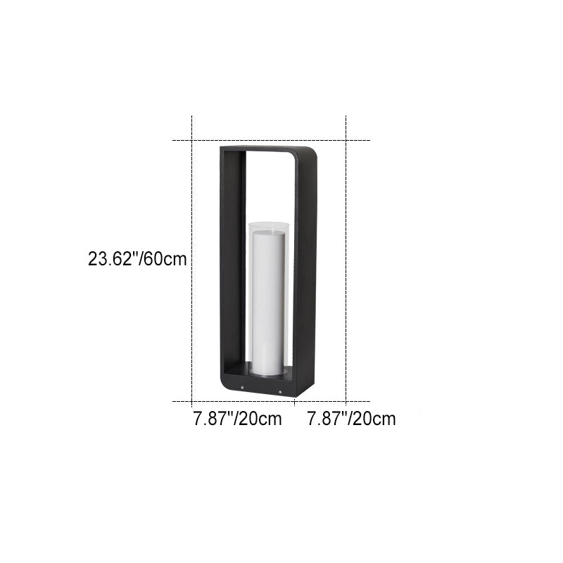Contemporary Outdoor LED Light | Waterproof Solar & Wired Options for Versatile Illumination 7