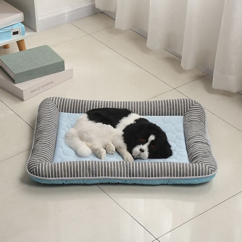 CoolBuddy | Pet Bed with Cooling Fabric & Non-Slip Base | Comfortable Resting Spot for Pets