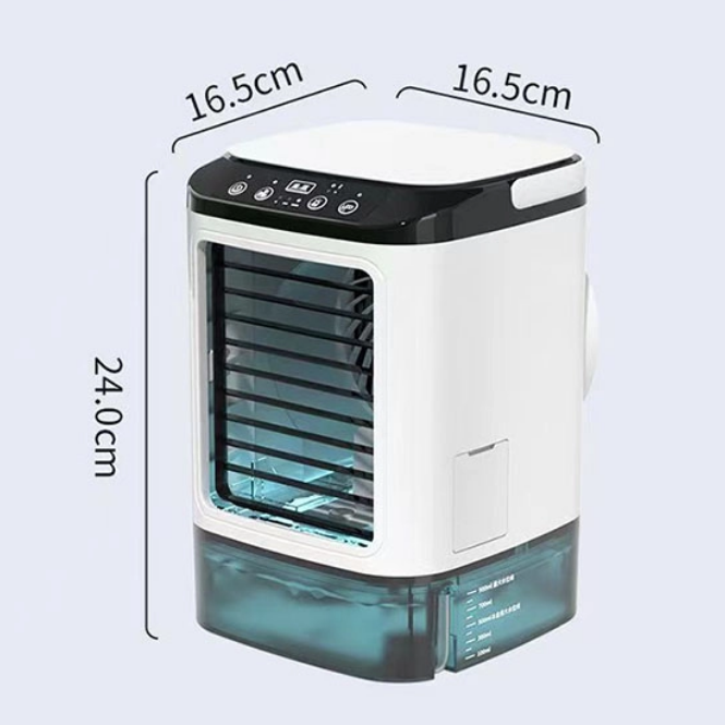 Cool Breeze | Mini Portable Air Cooler with Built-in Ice Tray | Efficient Cooling for Home and Travel 2