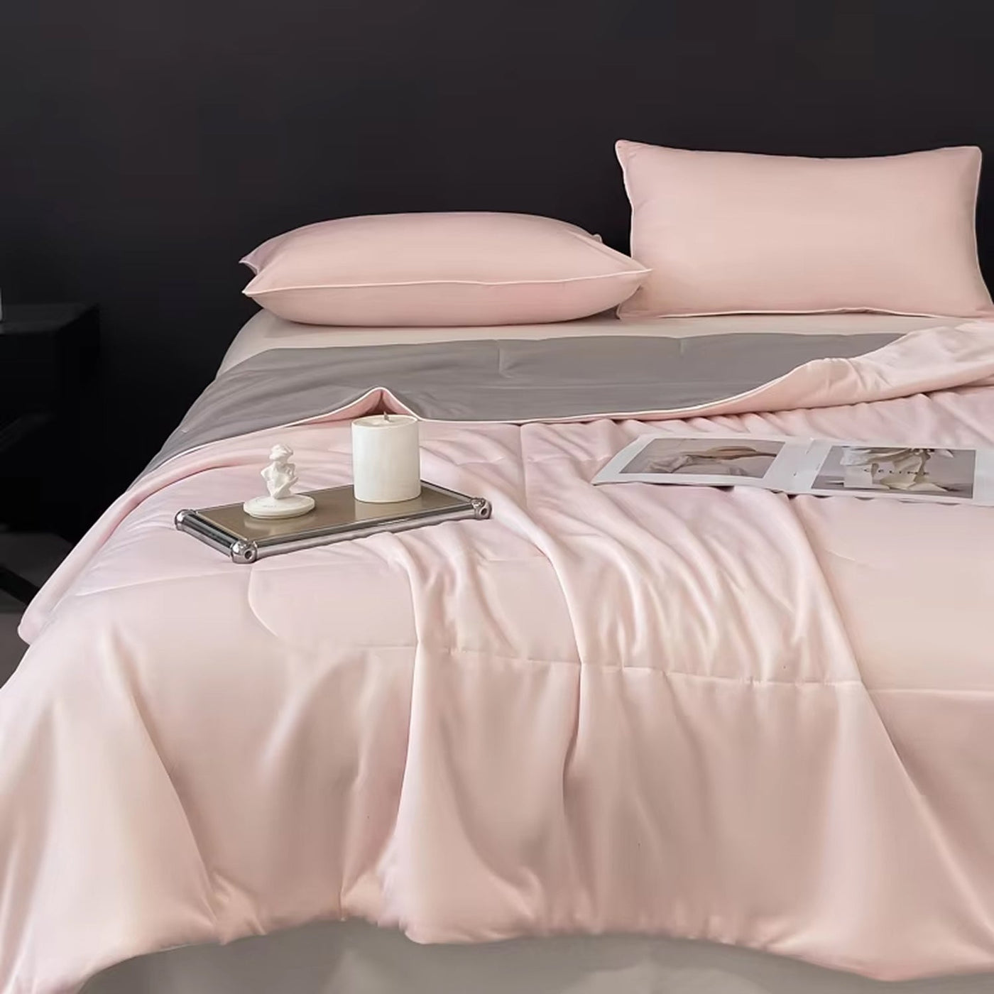 Cooling Blanket Collection | Advanced Q-Max Fabric for Bed with Double-Sided Design | Effective Temperature Regulation for Comfortable Sleep 12