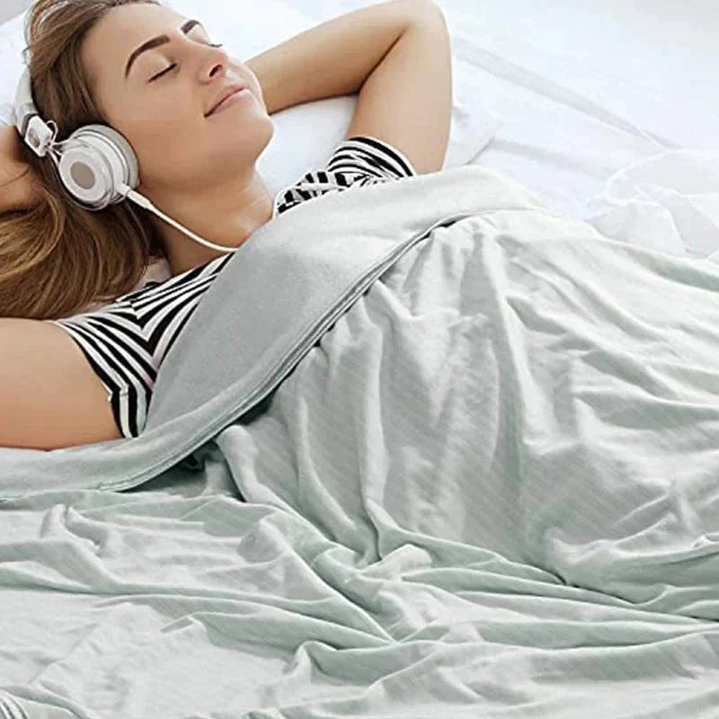 Cooling Blanket Collection | Cooling Blanket for Bed with IceFabric Technology | Lightweight Design for Refreshing Sleep 4