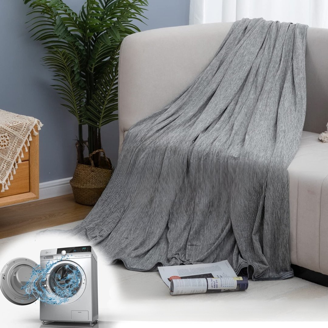 Cooling Blanket Collection | Cooling Blanket for Bed with IceFabric Technology | Lightweight Design for Refreshing Sleep 5