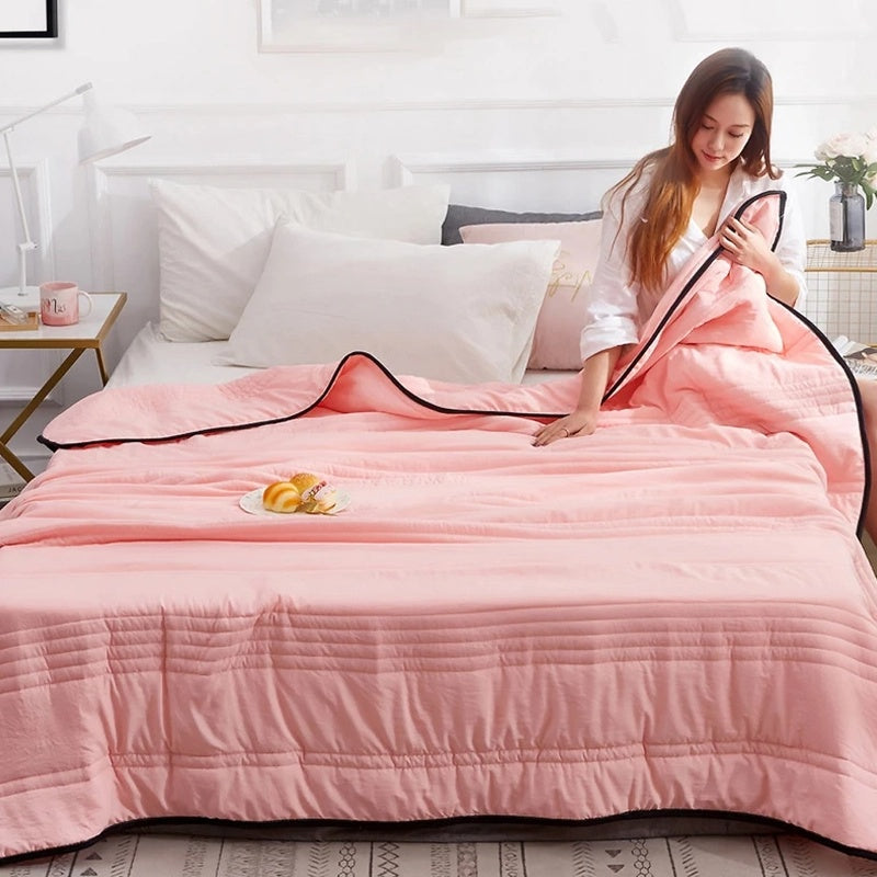 Cooling Blanket Collection | Cooling Blanket for Bed with Instant Cooling Effect | Lightweight Design for Hot Sleepers 9