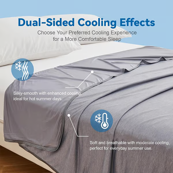 Cooling Blanket Collection | Lightweight Cooling Blanket with Dual-Sided Design | Ideal for Hot Sleepers 3