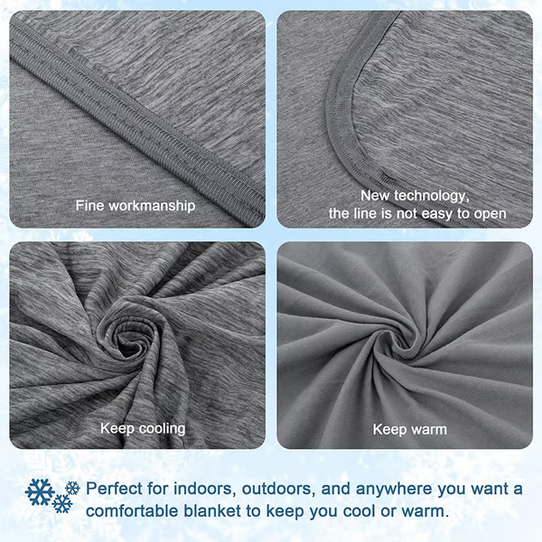 Cooling Blanket Collection | Lightweight Cooling Blanket with Dual-Sided Design | Ideal for Hot Sleepers 7