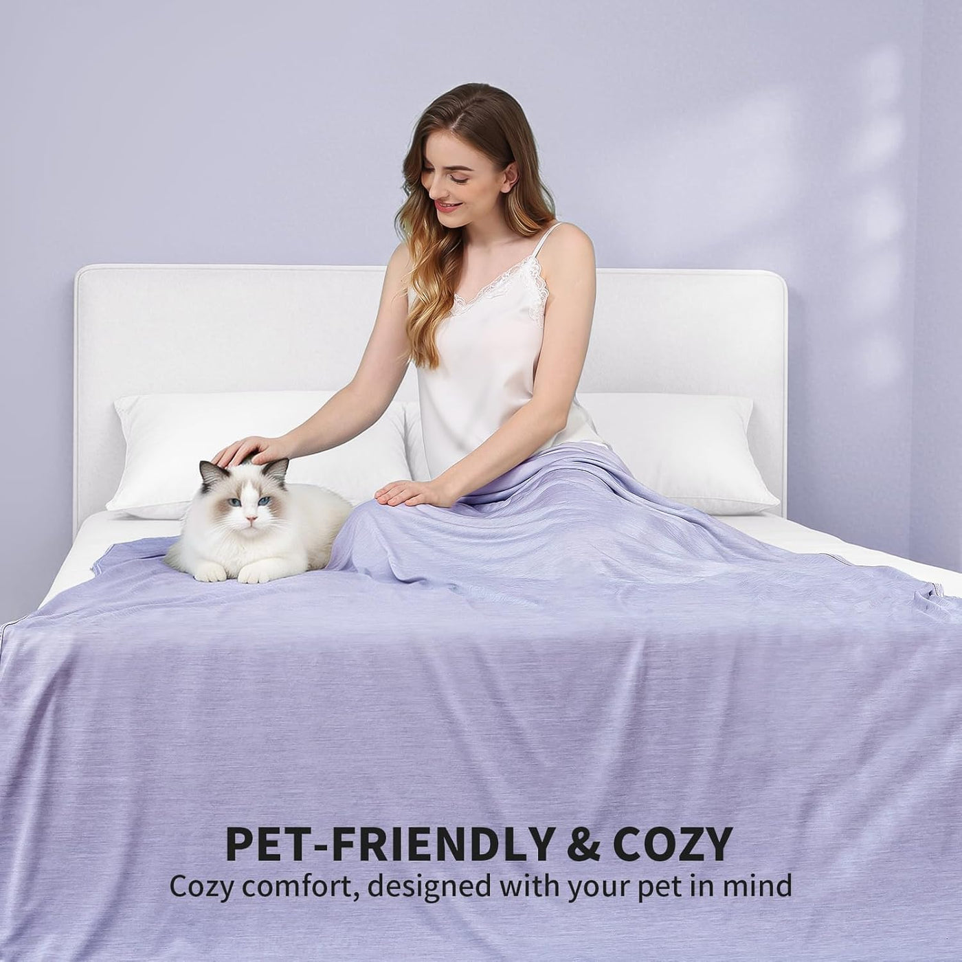Cooling Blanket | Double-Sided Q-Max Fabric for Instant Comfort | Lightweight & Breathable for Hot Sleepers 6